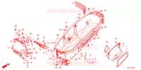 SCATOLA BAGAGLI  per Honda FORZA 125 TOP BOX 2021