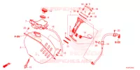 SERBATOIO COMBUSTIBILE  per Honda FORZA 125 TOP BOX 2021