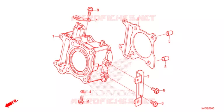 CILINDRO  Honda SCOOTER 125 FORZA 2021  NSS125ADM_T