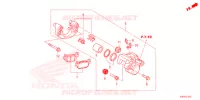 CALIBRO FRENO POSTERIORE   per Honda FORZA 125 2021
