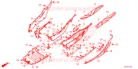 GRADINO PAVIMENTO/COPERTURA SOTTO  per Honda FORZA 125 2021