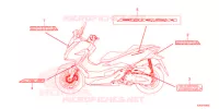 MARCHIO/EMBLEMA  per Honda FORZA 125 2021