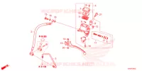 POMPA FRENO POSTERIORE per Honda FORZA 125 2021
