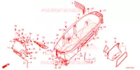 SCATOLA BAGAGLI  per Honda FORZA 125 2021