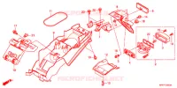 PARAFANGO POSTERIORE  per Honda CBR 150 R PGMFI 2011