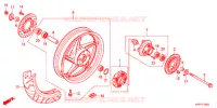RUOTA POSTERIORE  per Honda CBR 150 R PGMFI 2011