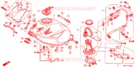 SERBATOIO COMBUSTIBILE  per Honda CBR 150 R PGMFI 2011
