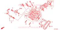 TESTATA   per Honda CBR 150 R PGMFI 2011