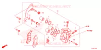 CALIBRO FRENO ANTERIORE  (WW125) per Honda PCX 125 CBS 2021