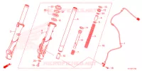 FORCELLA ANTERIORE  per Honda PCX 125 CBS 2021