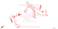 PIEDE D'APPOGGIO  per Honda PCX 125 CBS 2021