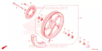 RUOTA ANTERIORE  per Honda CBF 125 2021