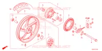 RUOTA POSTERIORE  per Honda CBF 125 2021