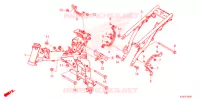 CORPO TELAIO   per Honda MSX 125 ABS 2021