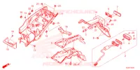 PARAFANGO POSTERIORE  per Honda MSX 125 ABS 2021