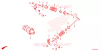 ALBERO A CAMME/VALVOLA   per Honda MSX 125 ABS 2021