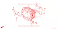 CILINDRO  per Honda MSX 125 ABS 2021