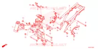 CORPO TELAIO   per Honda MSX 125 ABS 2021