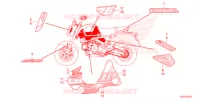 MARCHIO/STRISCIA  per Honda MSX 125 ABS 2021