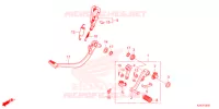 PEDALE   per Honda MSX 125 ABS 2021