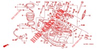 TESTATA  (ARRIERE) per Honda VFR 800 VTEC ABS 2011