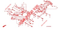 CORPO TELAIO   per Honda VFR 800 VTEC ABS 2009