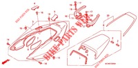 RIPARO POSTERIORE  per Honda VFR 800 VTEC ABS 2012