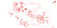 CALIBRO FRENO POSTERIORE   per Honda SH 350 TOP BOX 2021