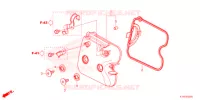 COPERTURA TESTA CILINDRO   per Honda SH 350 TOP BOX 2021