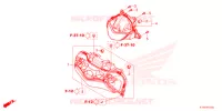 FANALE  per Honda SH 350 TOP BOX 2021
