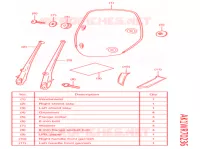 PARABREZZA per Honda SH 350 TOP BOX 2021