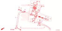 POMPA FRENO POSTERIORE per Honda SH 350 TOP BOX 2021
