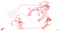 PORTATORE  per Honda SH 350 TOP BOX 2021