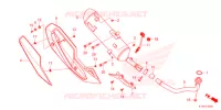 SMORZATORE SCARICO   per Honda SH 350 TOP BOX 2021