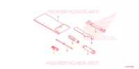 UTENSILI  per Honda SH 350 TOP BOX 2021