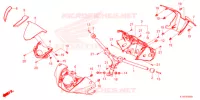 CONDOTTO MANIGLIA/COPERTURA MANIGLIA  per Honda SH 350 2021