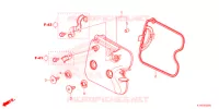 COPERTURA TESTA CILINDRO   per Honda SH 350 2021