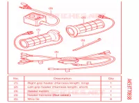 KIT MANOPOLE RISCALDATE per Honda SH 350 2021