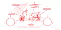 MARCHIO/STRISCIA  per Honda SH 350 2021