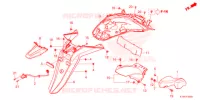 PARAFANGO POSTERIORE  per Honda SH 350 2021
