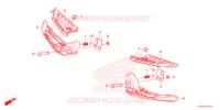 PEDANA per Honda SH 350 2021