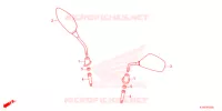 SPECCHIETTO   per Honda SH 350 2021