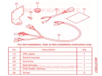     KIT,GRIP HEATER ATT per Honda SH 350 SPORTY 2ED 2022