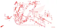 CORPO TELAIO   per Honda SH 350 SPORTY 2ED 2022