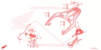 PORTATORE  per Honda SH 350 SPORTY 2ED 2022