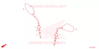 SPECCHIETTO   per Honda SH 350 SPORTY 2ED 2022