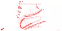 CATENA CAMMA/TENSIONE   per Honda SH 350 SPORTY 2022