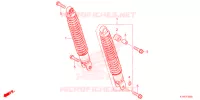 CUSCINO POSTERIORE   per Honda SH 350 SPORTY 2022