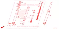 FORCELLA ANTERIORE  per Honda SH 350 SPORTY 2022