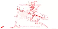POMPA FRENO POSTERIORE per Honda SH 350 SPORTY 2022